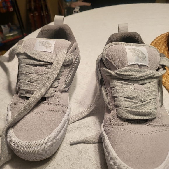 Vans Shoes - Vans Gray Knu School Sneakers for Women